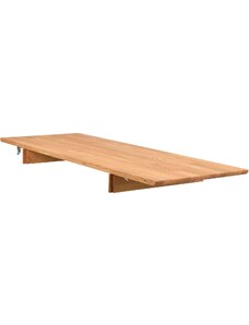 Přírodní dubová prodlužovací deska ke stolu ROWICO FILIPPA 45 x 120 cm