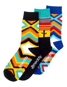 Meatfly ponožky Arizona socks - S19 Triple pack