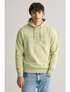 MIKINA GANT REG TONAL SHIELD HOODIE zelená M