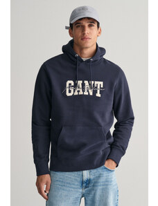 MIKINA GANT ARCH SCRIPT HOODIE modrá M