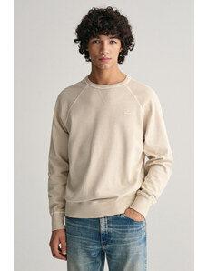 MIKINA GANT SUNFADED C-NECK SWEAT hnědá M