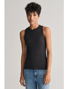 ROLÁK GANT HIGH NECK RIB TANK TOP černá XS