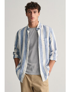 KOŠILE GANT REG BOLD STRIPE LINEN SHIRT modrá L