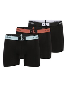 Calvin Klein Underwear Boxerky mátová / oranžová / černá / bílá