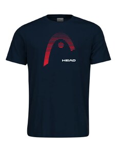 Pánské tričko Head Club Carl T-Shirt Men Dark Blue XXL