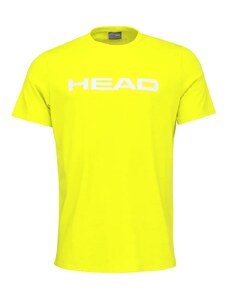 Pánské tričko Head Club Basic T-Shirt Men Yellow XL