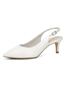 Tamaris dámské elegantní sandály - bílé