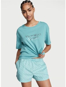 Victoria's Secret pyžamová souprava Cotton Short Tee-Jama Set
