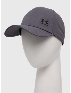 Kšiltovka Under Armour Iso Chill Armourvent šedá barva, hladká