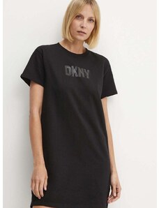 Šaty Dkny černá barva, mini, DP4D4839