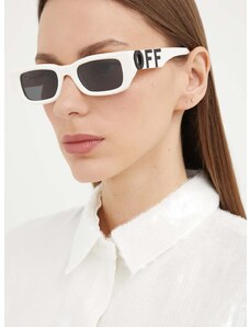 Sluneční brýle Off-White dámské, bílá barva, OERI124_490107