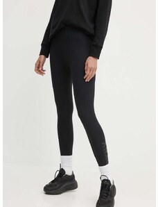 Legíny Dkny dámské, černá barva, s potiskem, DP4P3419