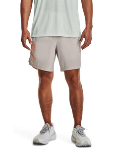 Pánské kraťasy Under Armour Launch Sw 7'' Wm Short Ghost Gray