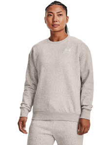 Dámská mikina Under Armour Essential Fleece Crew Ghost Gray Light Heather