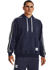 Pánská mikina Under Armour Essential Heritage Flc Hd Midnight Navy