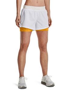 Dámské kraťasy Under Armour Iso-Chill Run 2N1 Short White