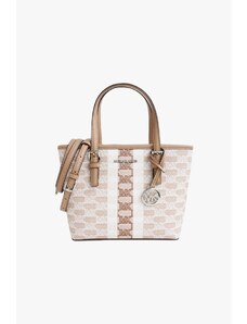 Michael Kors Jet Set Travel XS CRYL CONV TZ TOTE camel dámská kabelka