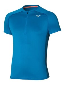 Pánské tričko Mizuno ER Trail HZ Tee Mykonos Blue, M