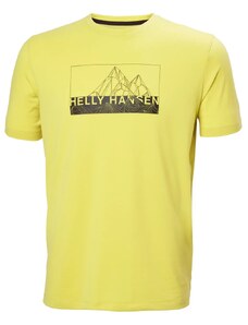 Pánské tričko Helly Hansen Skog Recycled Graphic T-Shirt Endive