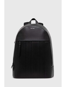 Kožený batoh Paul Smith černá barva, velký, hladký, M1A-7586-AEMBST