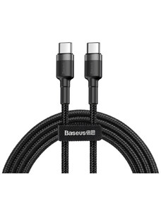 Baseus USB C Rychlonabíjecí Datový Kabel 1 m Černá