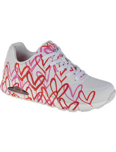 Skechers Uno - Spread The Love Bílá