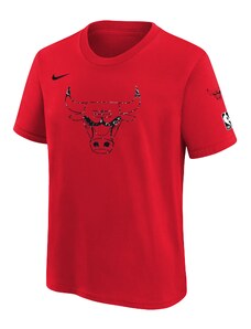 Dětské Nike Essential Camo Chicago Bulls Tee / Červená / XL
