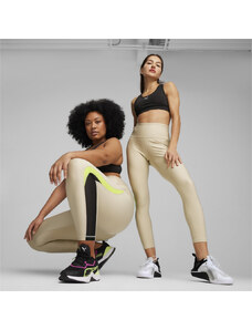 Puma FIT EVERSCULPT MESH FASHION HW 7/8 TIGHT beige