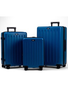 ROWEX Sada kufrů Stripe Blue 3-set