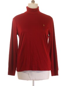 Jednoduché Pánské Tričko Červené Ralph Lauren Vel. L