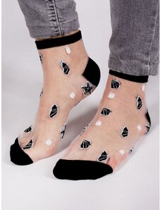 Yoclub Woman's Women's Transparent Socks SKB-0139K-3400