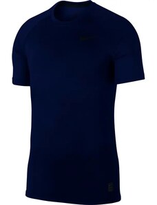 Pánské tričko Nike Pro BRT Top SS modré, XL
