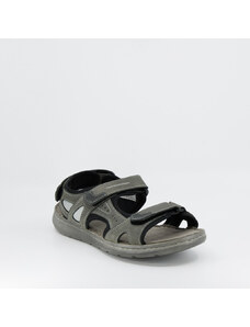 Pánské kožené sandály KLONDIKE šedé