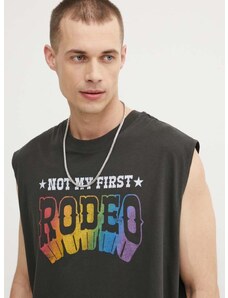 Bavlněné tričko Levi's Pride šedá barva