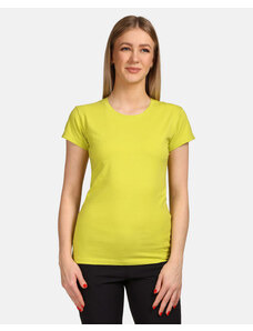 Dámské bavlněné tričko Kilpi PROMO-W světle zelená