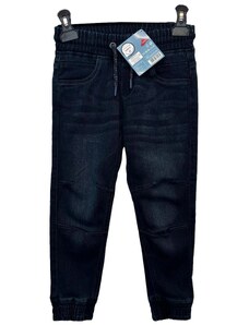 Nové dětské tmavě modré džíny s pružným pasem Pepperts