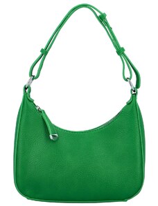 HERISSON Stylová dámská koženková kabelka na rameno Pandora, zelená