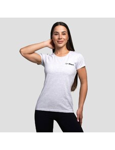 Women’s Basic T-Shirt Heather Grey - GymBeam