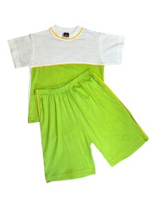 BAZAR-Dětské pyžamo - Easy bílo-zelené
