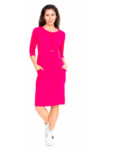 Sofistik teplákové šaty NIKY, růžová