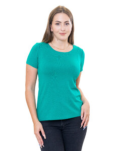 Sofistik jednobarevné tričko HANA, zelená