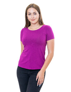 Sofistik jednobarevné tričko HANA, fialová
