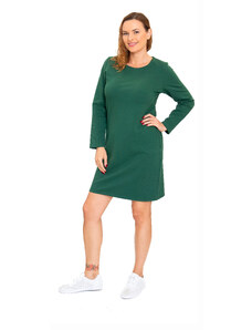 Sofistik teplákové šaty LILIANA, lah. zelená