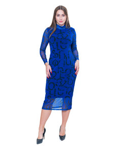 Sofistik šaty SERENA, modrá