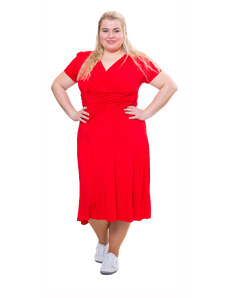 Sofistik šaty OLIVIA, červená