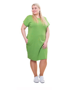 Sofistik šaty JANA, zelená