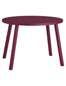 Nofred Vínově červený dětský stolek Mouse 60 x 46 cm