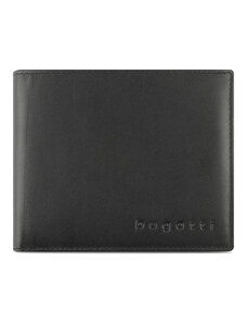 BUGATTI Pánská černá kožená peněženka 491902-01-632