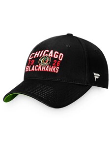 Pánská kšiltovka Fanatics True Classic Unstructured Adjustable Chicago Blackhawks