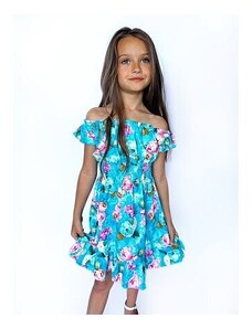 By Mini - butik Květované šaty s kabelkou